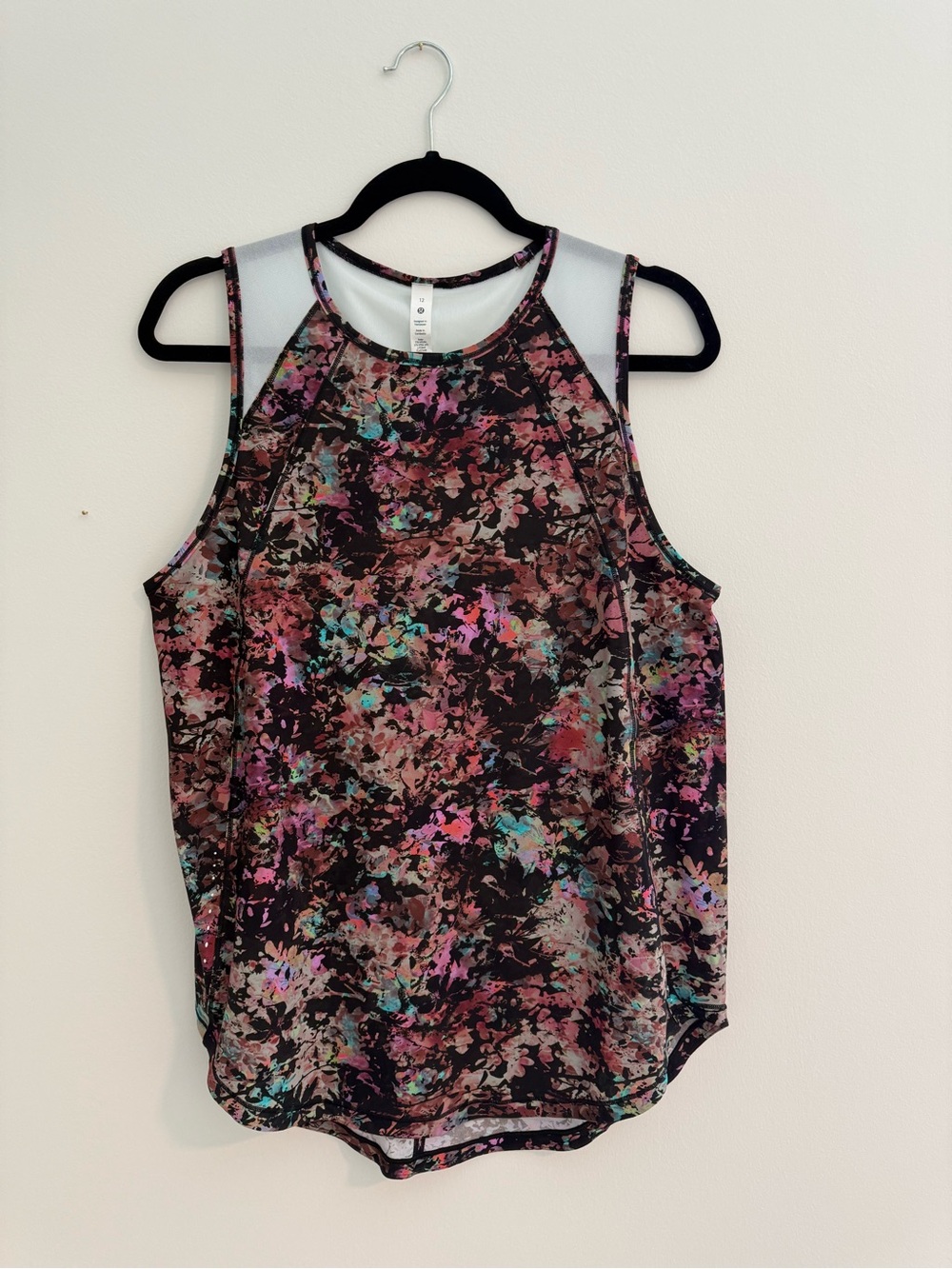 Lululemon Sculpt Tank Top - Black Multicolor